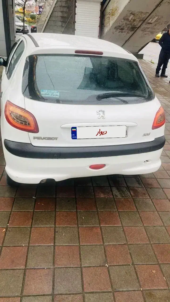 ۲۰۶ تیپ ۲ مدل ۹۴ بیرنگ|خودرو سواری و وانت|رشت, معلم|دیوار