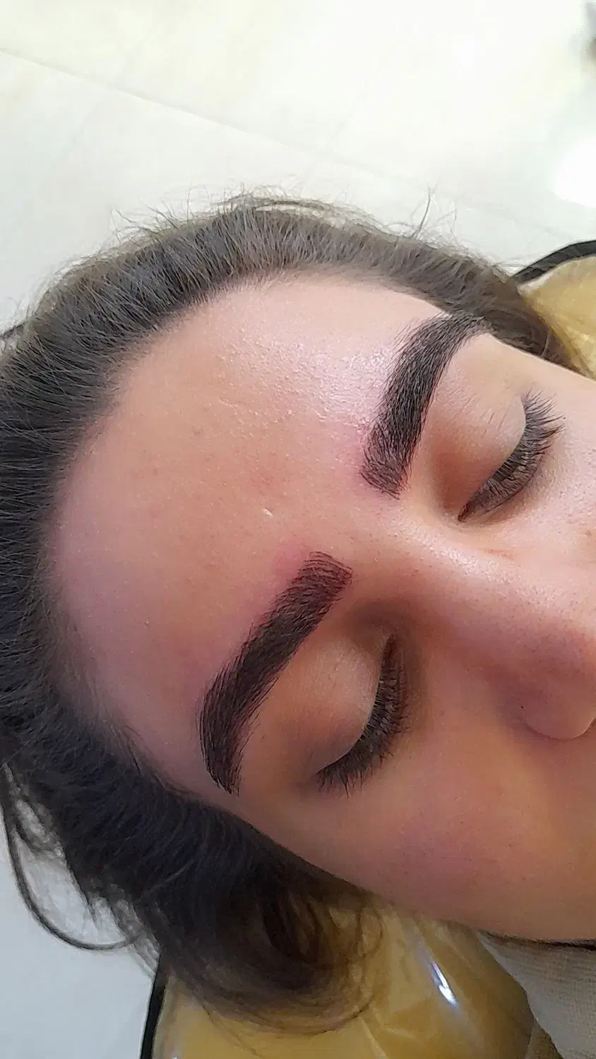 مدل برا فیبروز و میکرو ابرو و شیدینگ لب|خدمات آرایشگری و زیبایی|باقرشهر, |دیوار