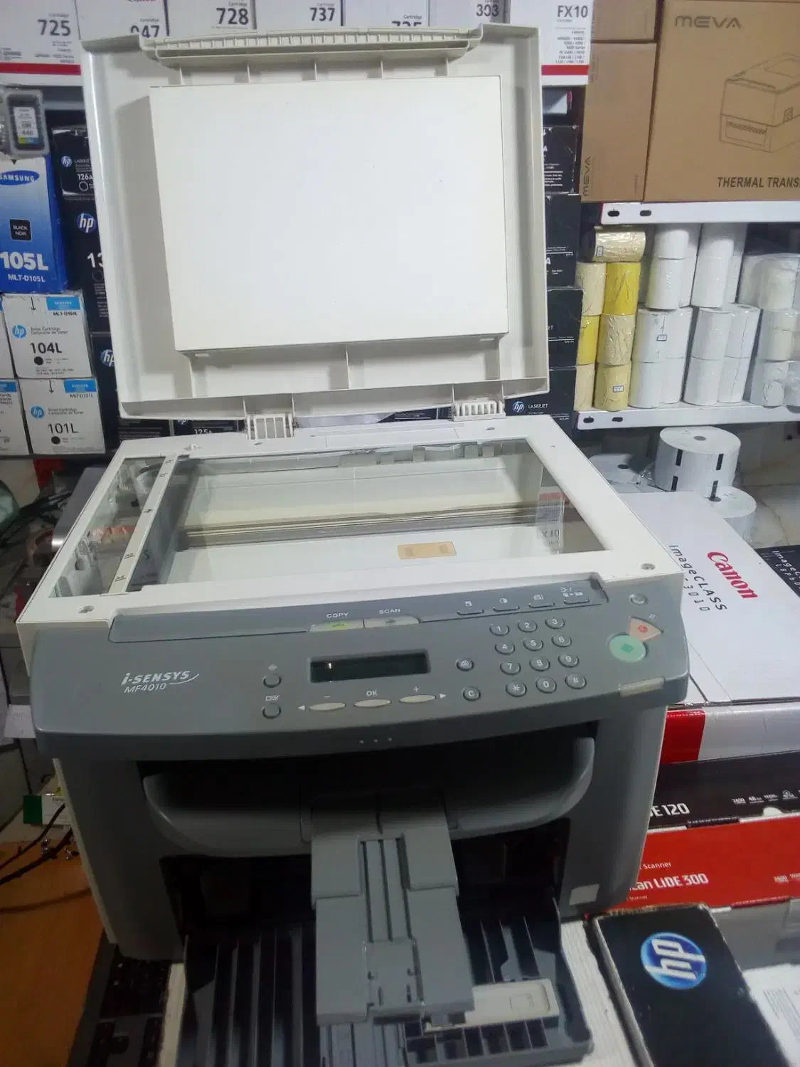 پرینتر سه کاره لیزری canon mf4010|پرینتر، اسکنر، کپی، فکس|قرچک, مهدیه|دیوار