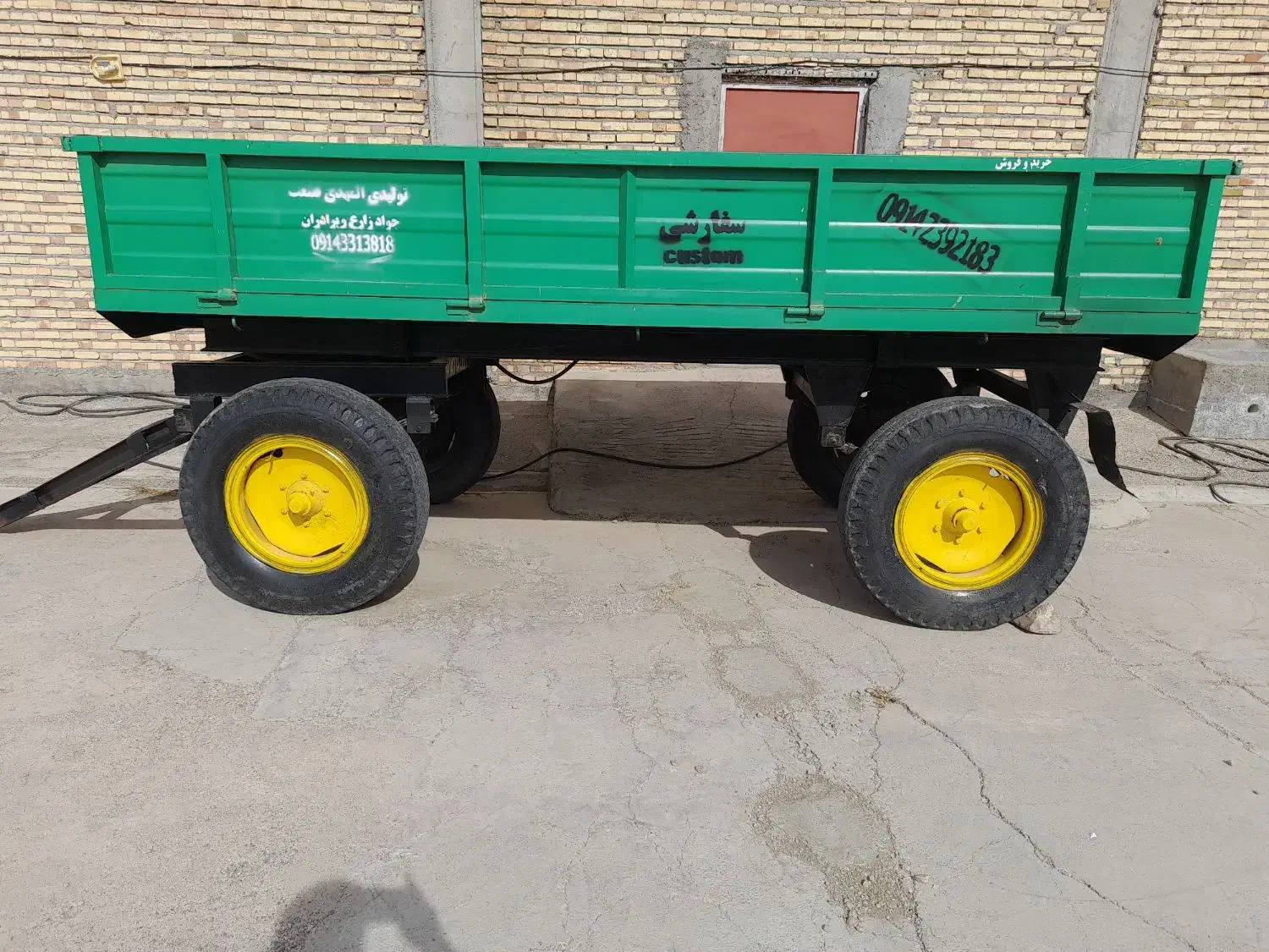 تریلی و قیرمیخ تراکتور|ماشینآلات صنعتی|سراب, |دیوار