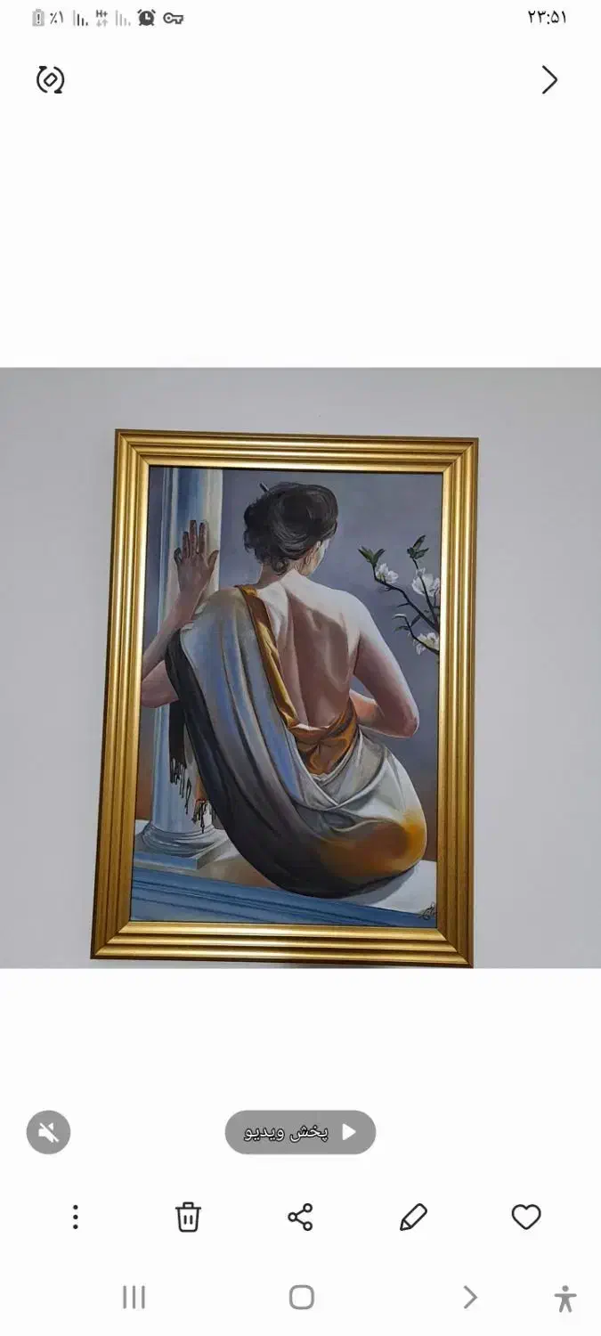 تابلونقاشی رنگ روغن|تابلو، نقاشی، عکس|سهند, |دیوار