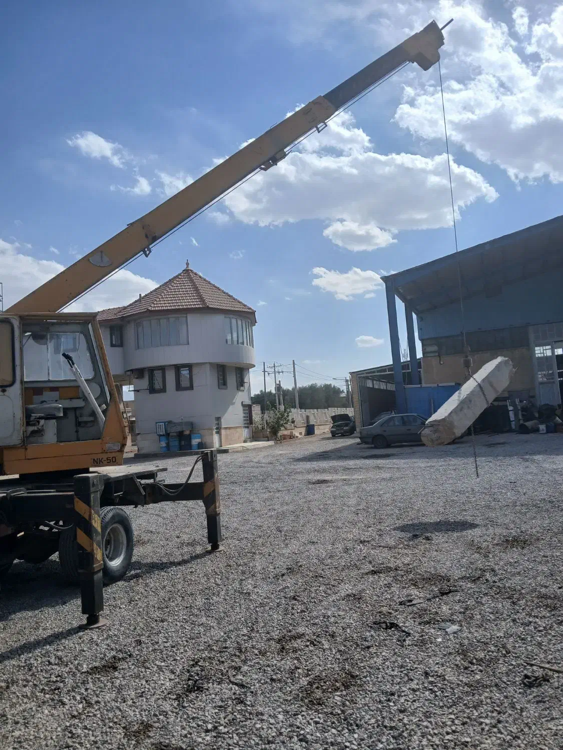 فقط دستگاه کاتو جرثقیل فروشیه|خودرو سنگین|یزد, |دیوار