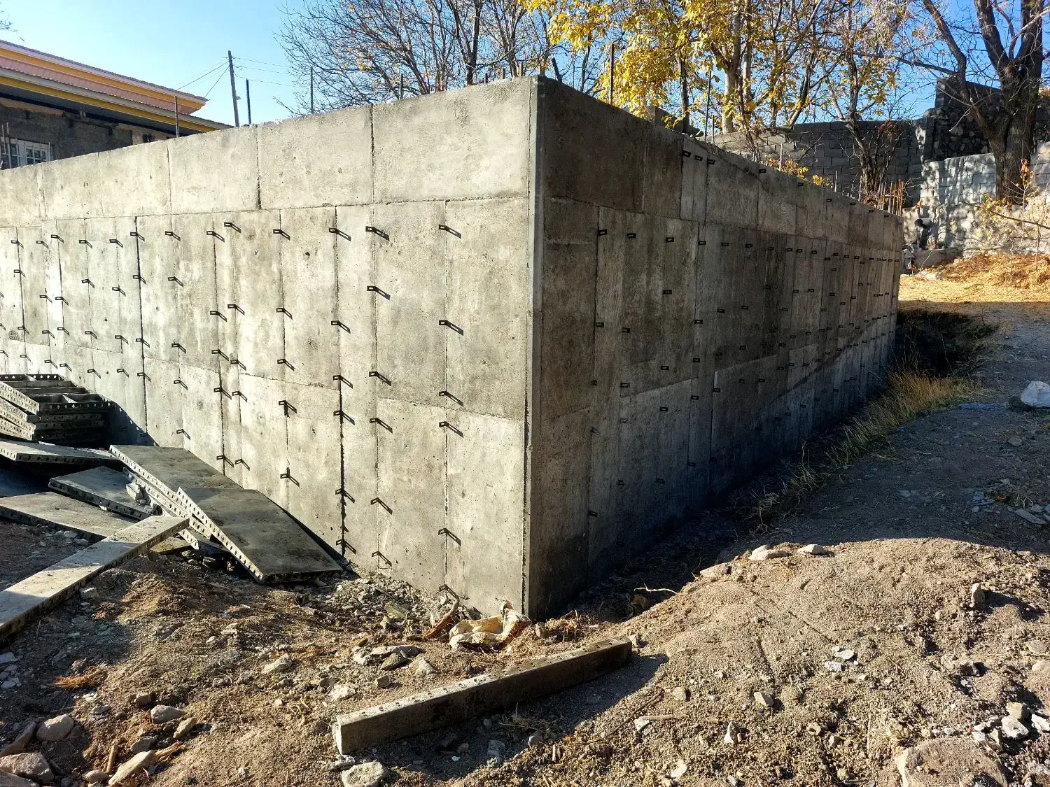 ارماتوربندی ساختمان|خدمات پیشه و مهارت|میانه, |دیوار