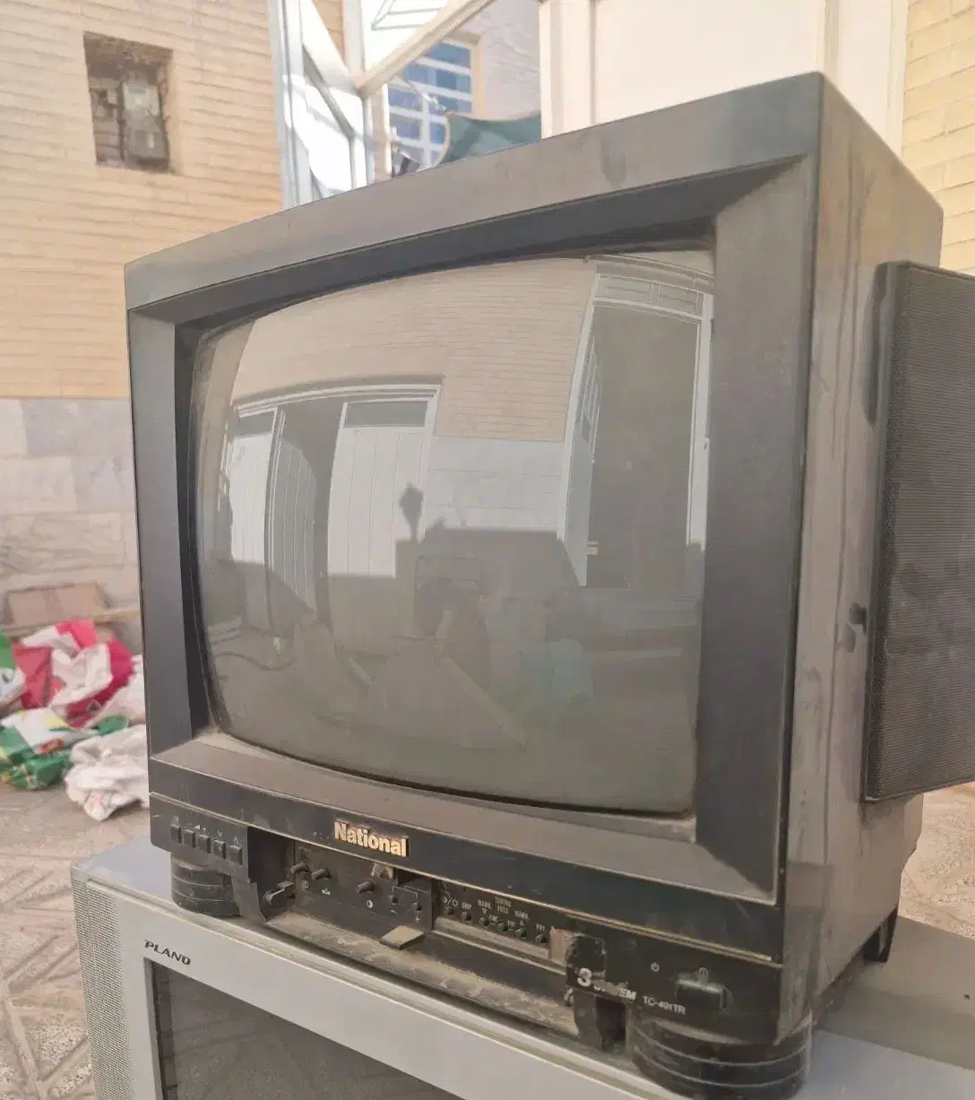 فروش تلویزیون قدیمی ناسیونال 14 اینچ|تلویزیون و پروژکتور|یزد, |دیوار