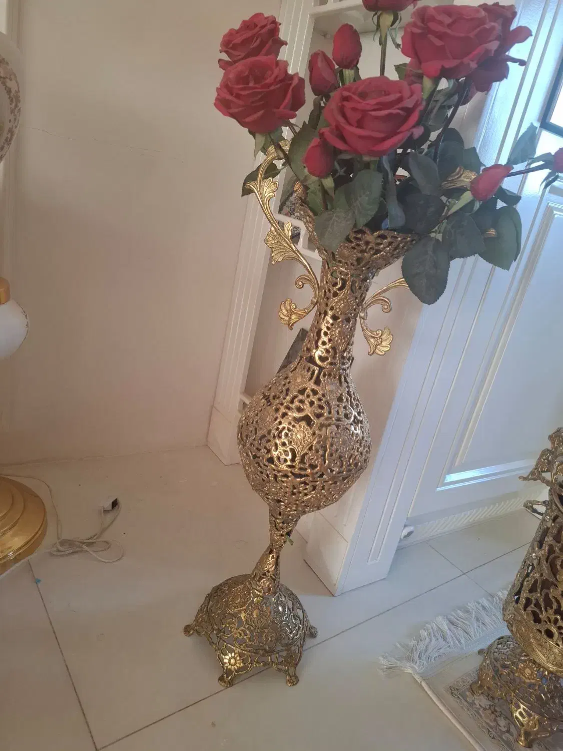 گلدان برنز|صنایع دستی و سایر لوازم تزئینی|اردبیل, |دیوار