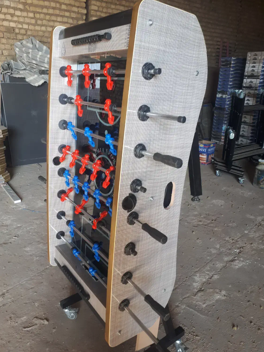 فوتبال دستی هایگلاس کف شیشه چرخ دار تاشو|ورزش‌های توپی|اصفهان, قهجاورستان|دیوار