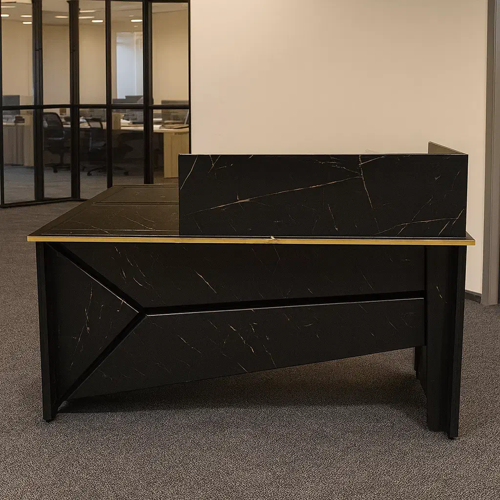 میز اداری مدیریتی الشکل|مبلمان اداری|اراک, |دیوار