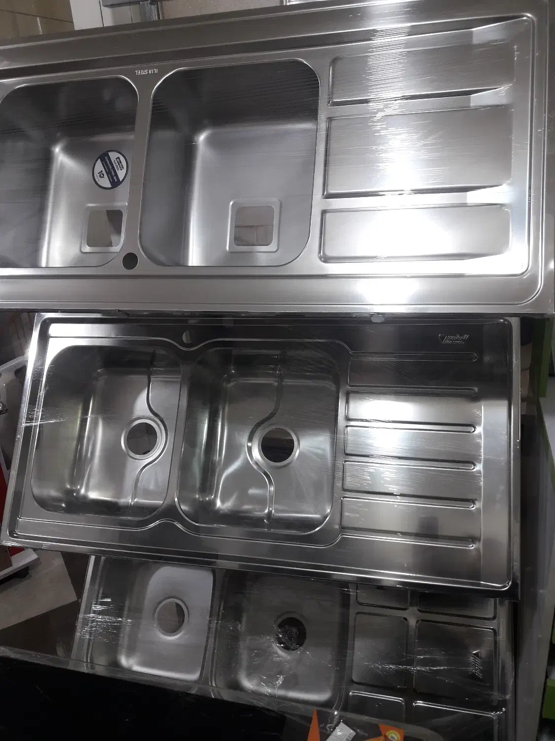 انواع سینک ظرفشویی|مصالح و تجهیزات ساختمان|کاشان, باغ ماجد|دیوار