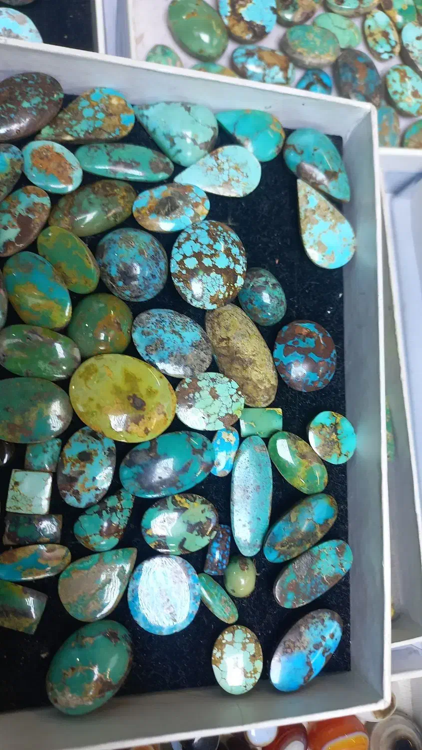 نگین فیروزه نیشابوری اصل ۱۵۰.۰۰۰|جواهرات|کرمانشاه, |دیوار