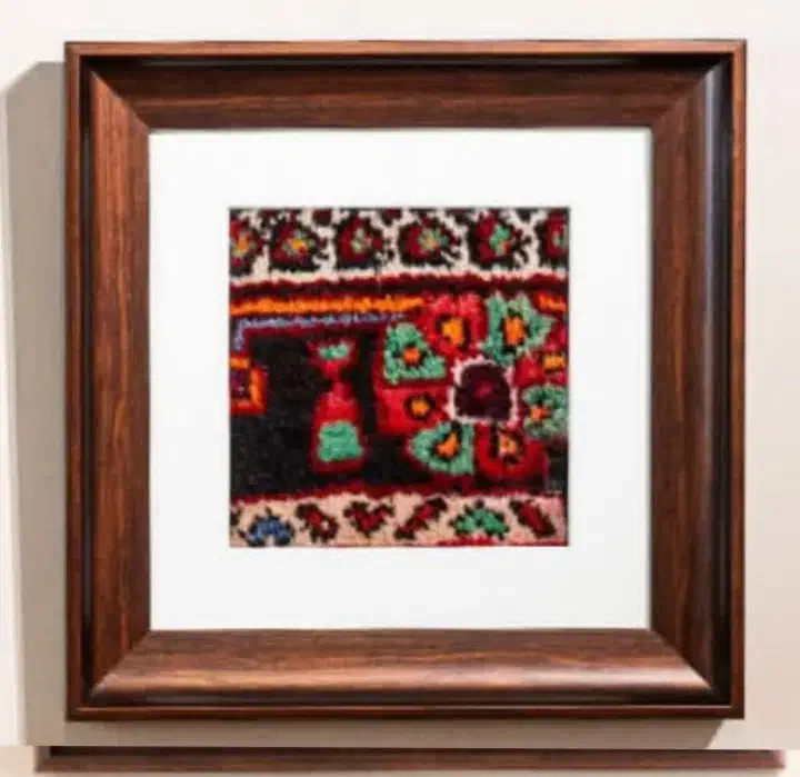 قاب فرش دستباف|تابلو فرش|لواسان, |دیوار