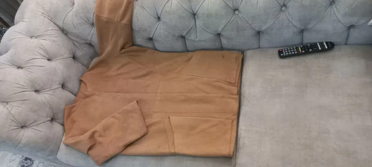 مقداری کاپشن پالتو و مانتو مخمل همه سایز مدل|لباس|بروجرد, |دیوار