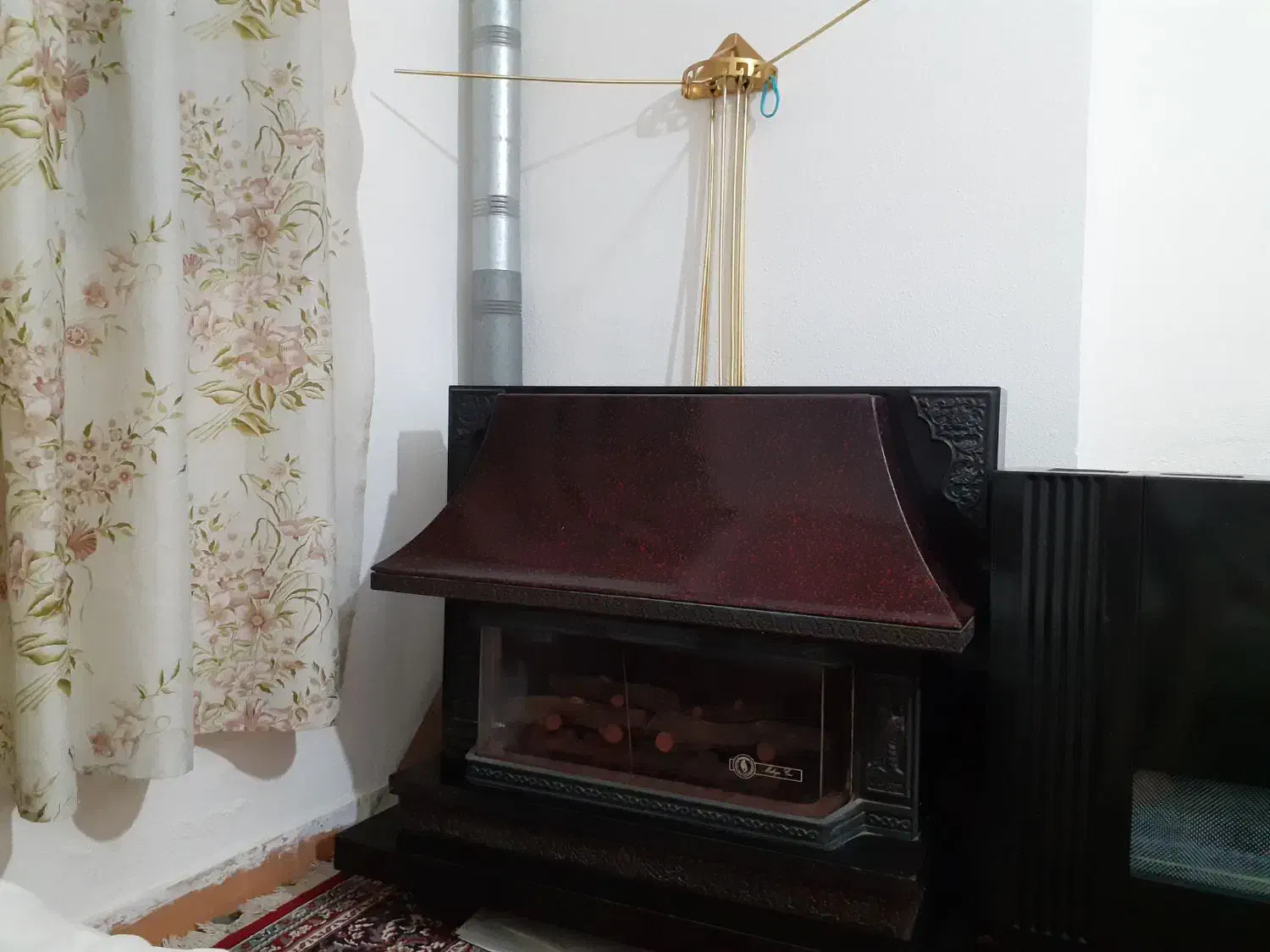 شومینه مهیا گاز دانه اناری .دیگ چدنی ۲۴ هزار|بخاری، هیتر، شومینه|بندر انزلی, ساحل قو|دیوار