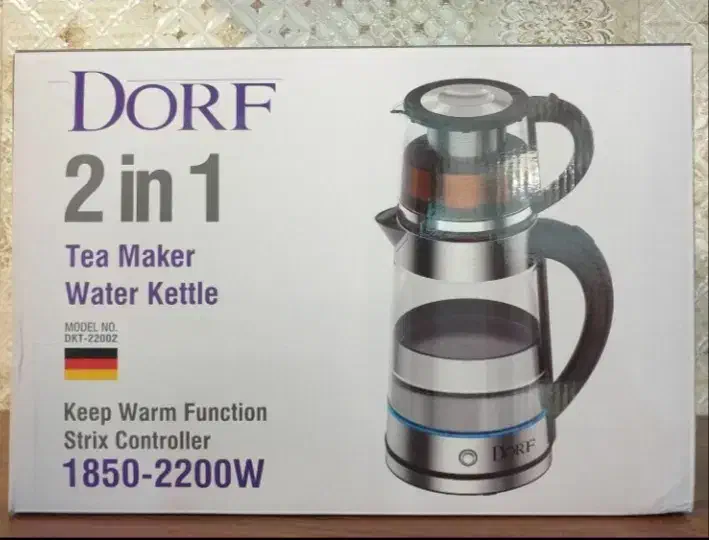 چای ساز برقی دورف|سماور، چایساز، قهوهساز|قم, گلزار|دیوار