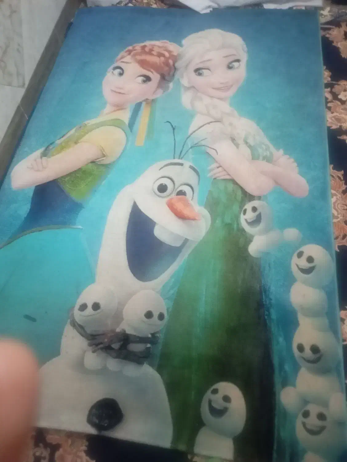 فرش چهار متری کودک|فرش|گرگان, |دیوار