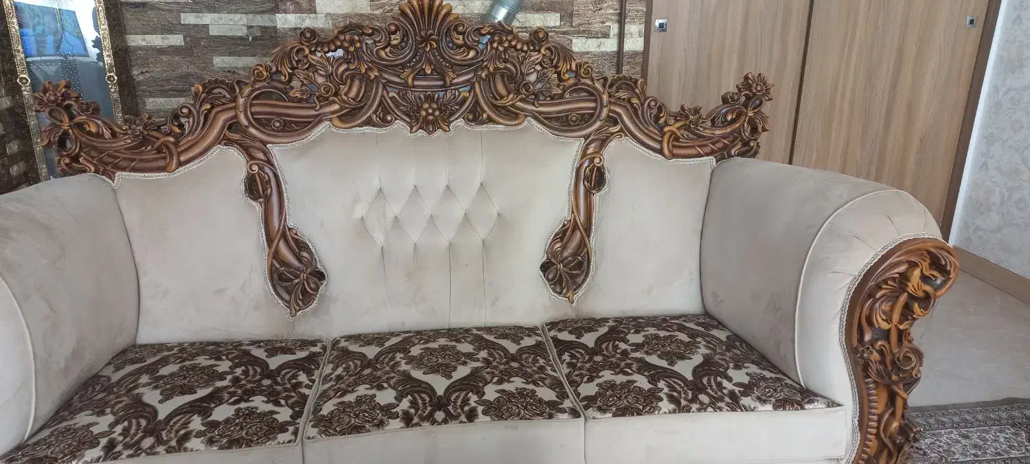 مبلمان|مبلمان خانگی و میز عسلی|قزوین, |دیوار