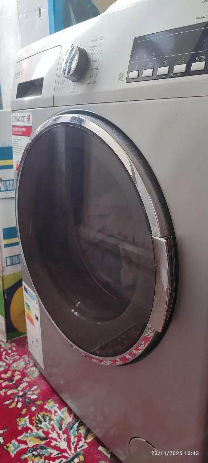 ماشین لباشوئی کنوود|ماشین لباسشویی و خشککن لباس|رودبنه, |دیوار