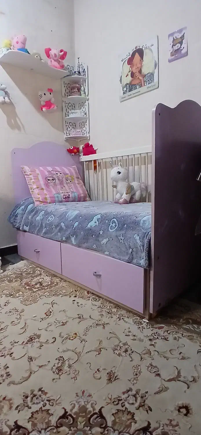 تخت کودک|اسباب و اثاث بچه|اهواز, کوروش|دیوار