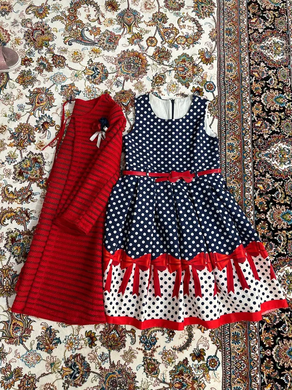 پیراهن دخترانه مناسب شب یلدا|کفش و لباس بچه|نیشابور, شهرک پردیس|دیوار