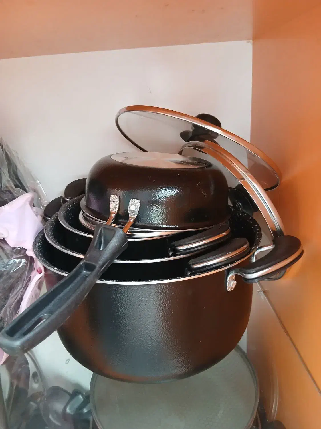 قابلمه روحی وگرانیتی آکرین|ظروف پختوپز|ایوان, |دیوار