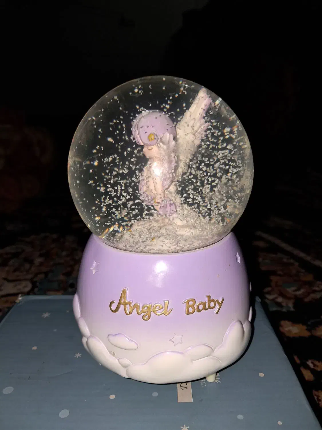 گوی کریستال برفی|چراغ خواب و آباژور|اندیمشک, |دیوار