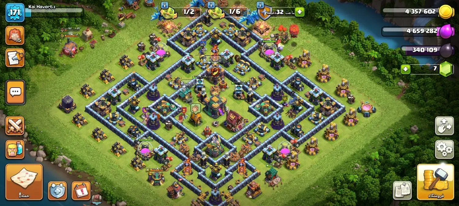 فروش اکانت کلش تاون ۱۴|کنسول، بازی ویدئویی و آنلاین|دهدشت, |دیوار