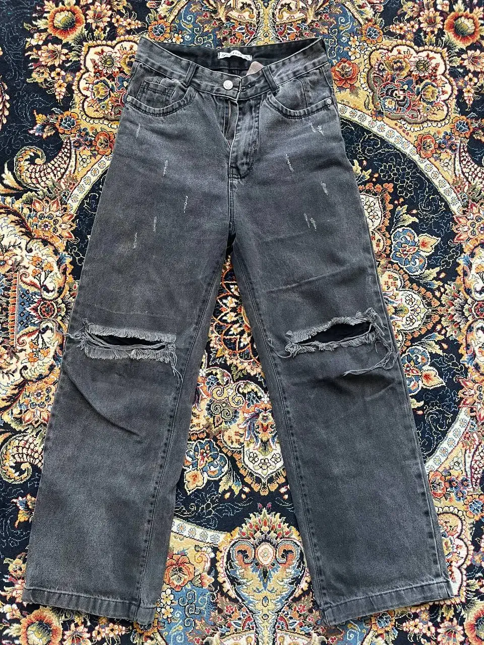 شلوار نیم بگ ذغالی|لباس|قائم‌شهر, |دیوار