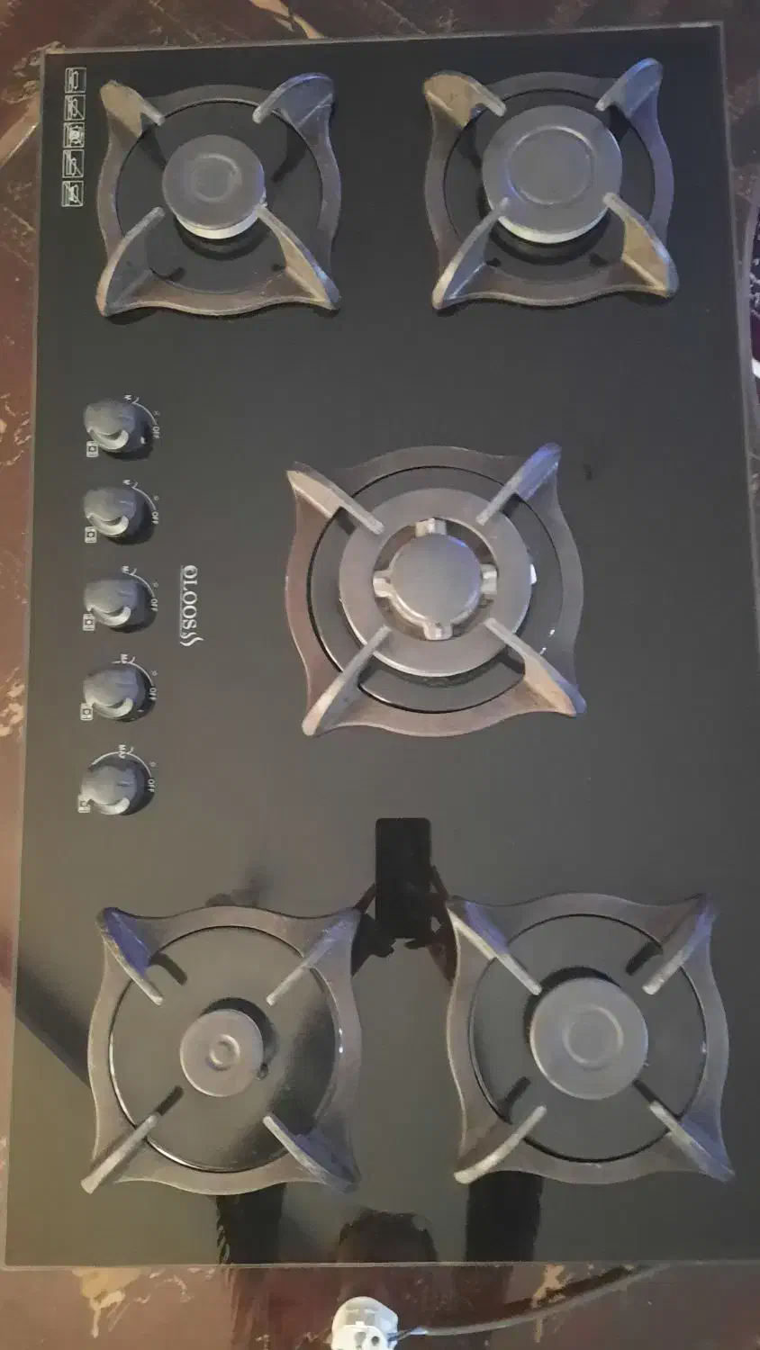 اجاق گاز صفحه ای ۵ شعله|اجاق گاز و لوازم برقی پختوپز|بندر کنگان, |دیوار