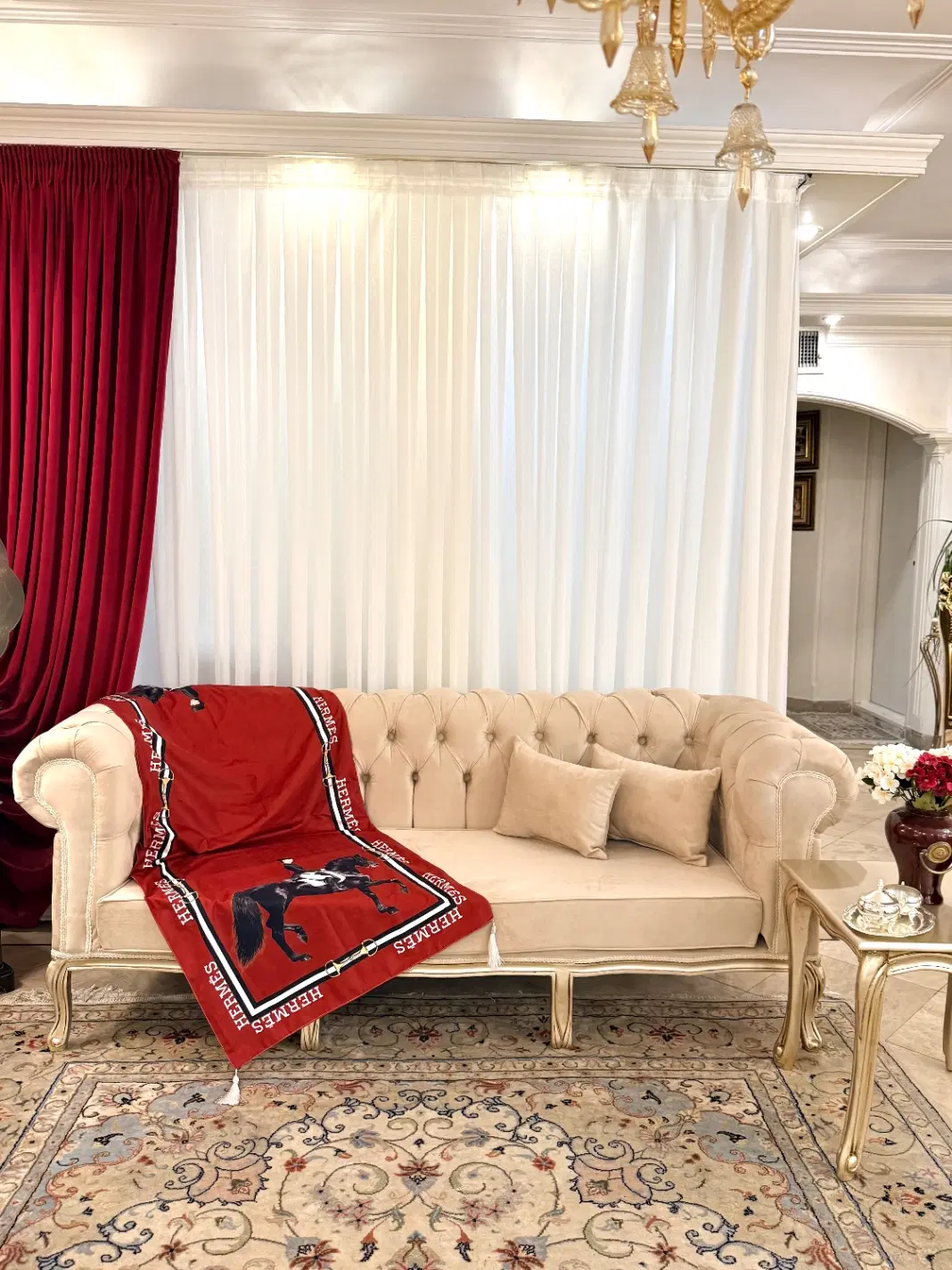 مبلمان و نهار خوری مبل استیل سلطنتی کلاسیک ( نو|مبلمان خانگی و میز عسلی|تهران, اقدسیه|دیوار