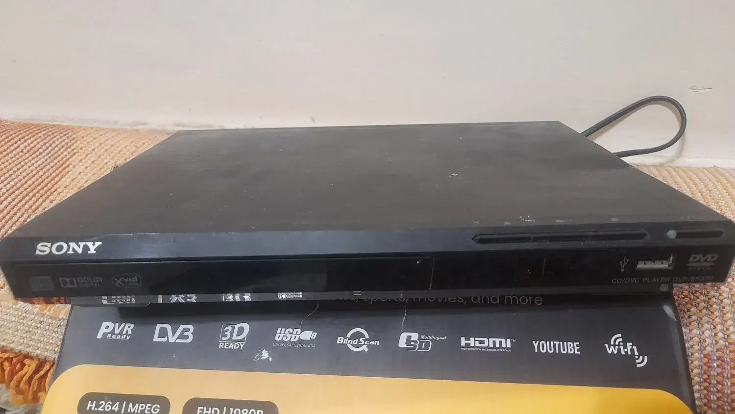 دی‌وی‌دی فلش خور|پخش‌کننده DVD و ویدیو|تهران, خزانه|دیوار