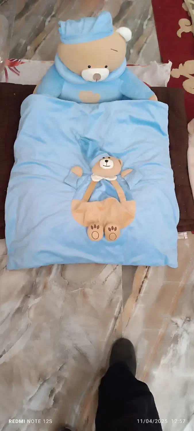 رخت خواب نوزاد.خرس خواب.|اسباب و اثاث بچه|نسیمشهر, |دیوار