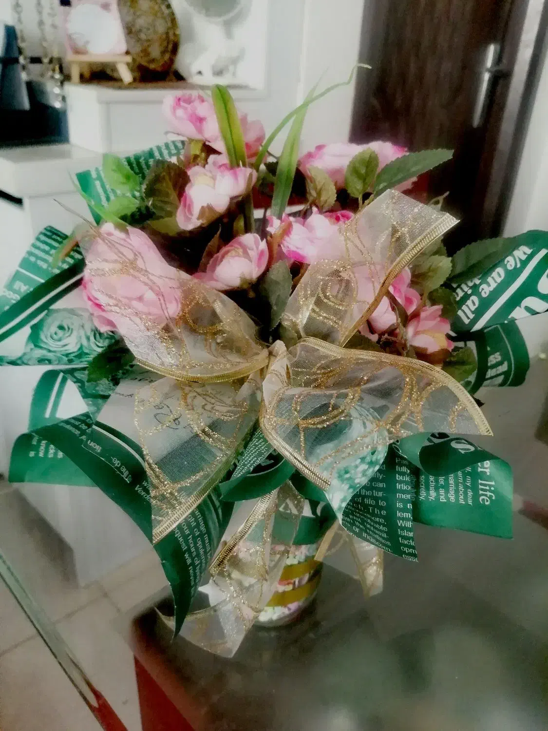 هدیه سبد گل مصنوعی باکس گل تولد|گل مصنوعی|اسلامشهر, صادقیه|دیوار