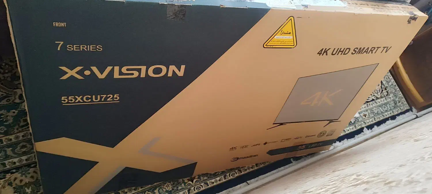 تلویزیون ایکس ویژن نو|تلویزیون و پروژکتور|هشتگرد, مدرس|دیوار