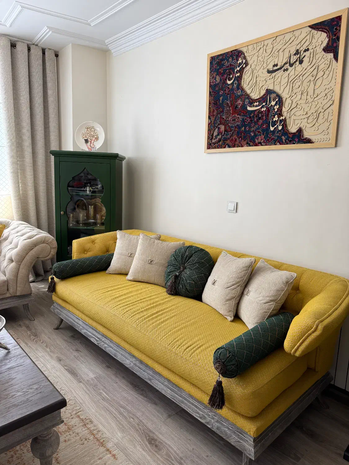 مبلمان فرانسوی ۸ نفره به همراه نهارخوری|مبلمان خانگی و میز عسلی|تهران, سلسبیل شمالی|دیوار