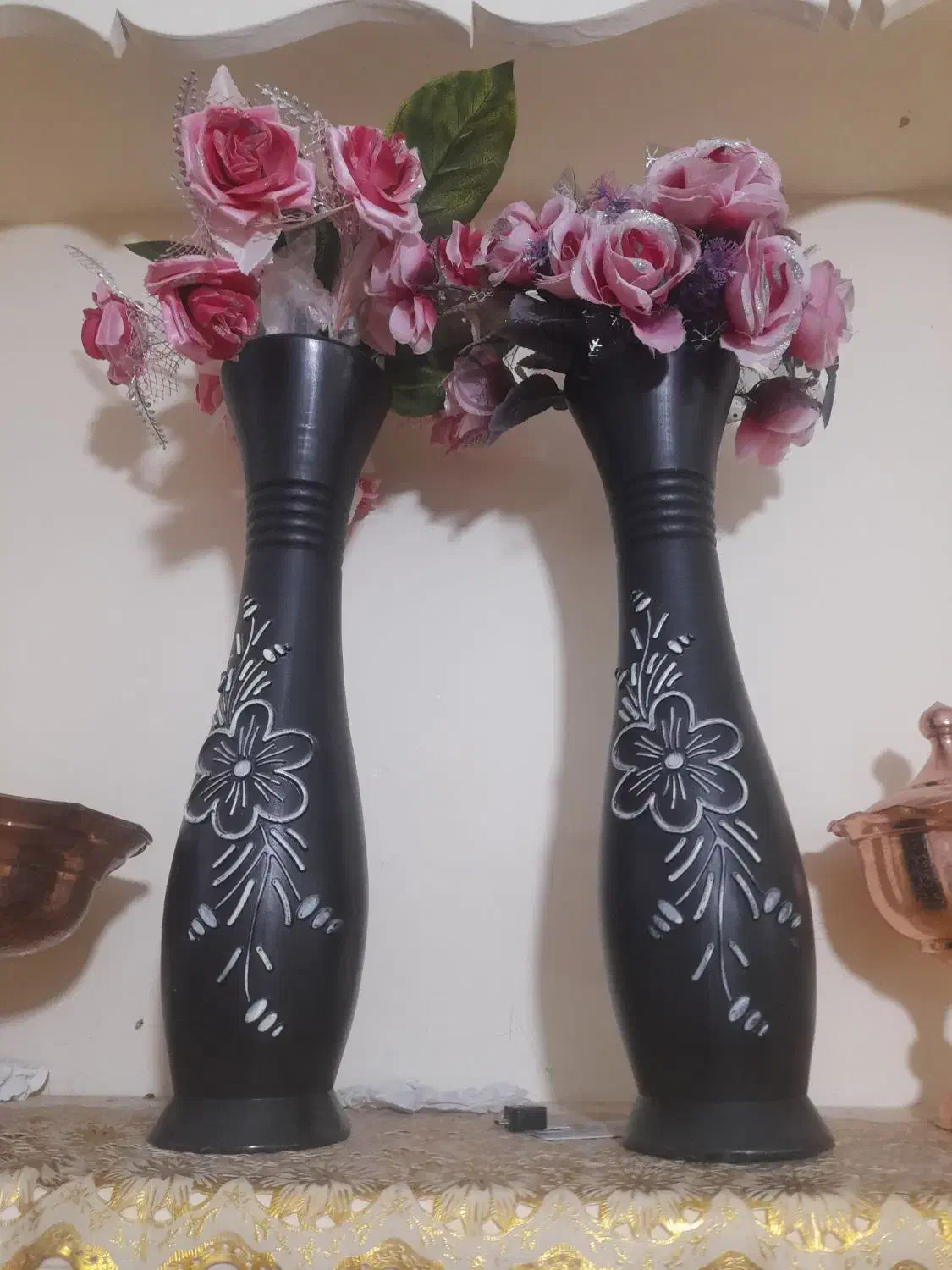 گلدان|گل مصنوعی|بیرجند, |دیوار