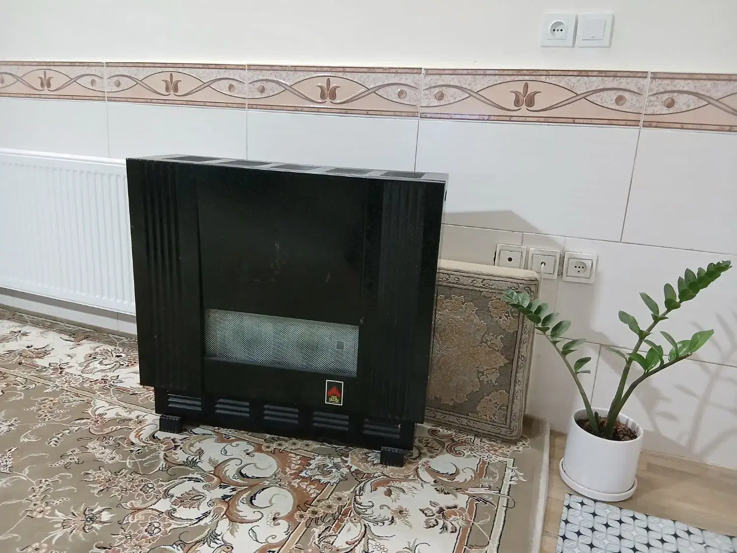 بخاری گازی نیک کالا|بخاری، هیتر، شومینه|ابهر, |دیوار