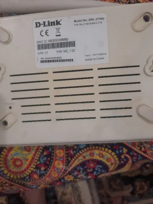 مودم adsl  دی لینک    d link بی سیم|مودم و تجهیزات شبکه|تهران, حکیمیه|دیوار