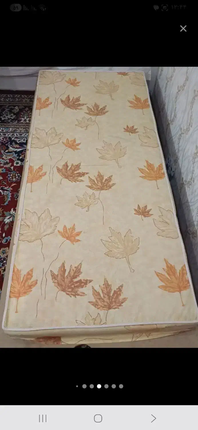 تخت چوبی شیک با تشک|تشک تختخواب|مشهد, شهرک رازی (شهرک غرب)|دیوار