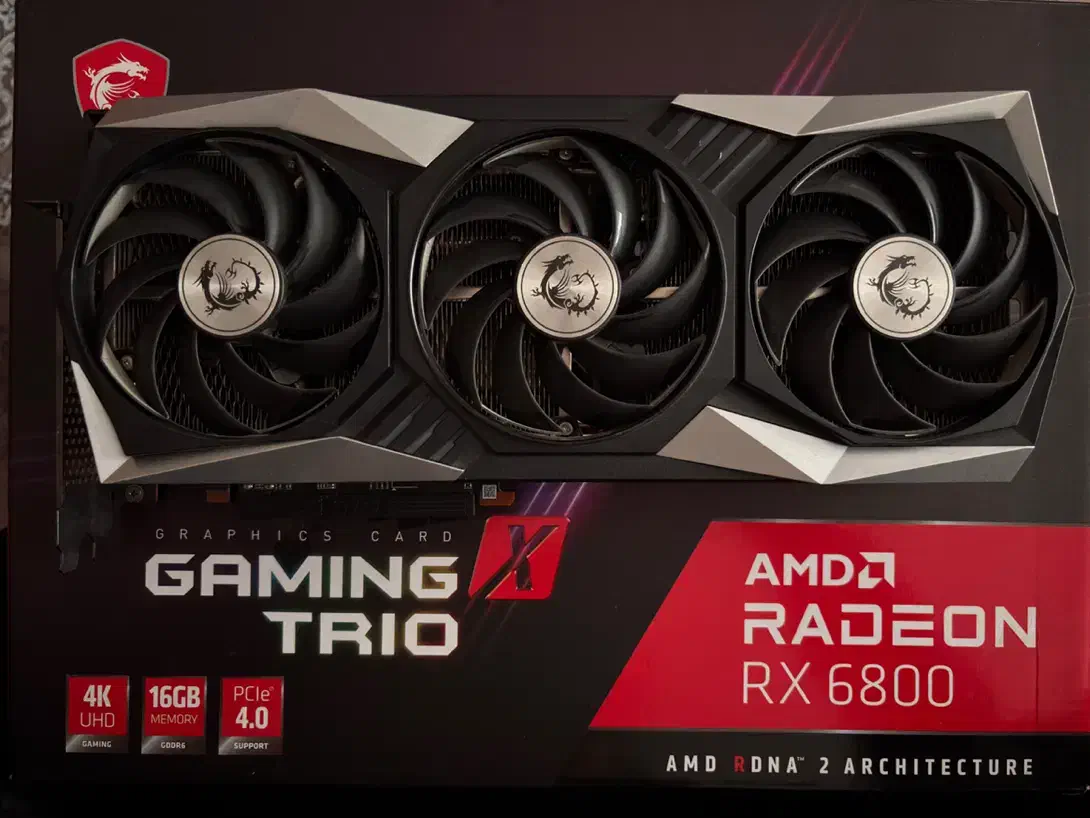 کارت گرافیک MSI RX 6800|قطعات و لوازم جانبی رایانه|اسلامشهر, باغ فیض|دیوار