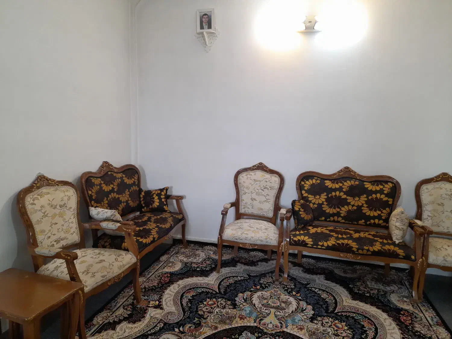 مبل ۷نفره تازه روکش شده|مبلمان خانگی و میز عسلی|ری, شهرک نظامی|دیوار