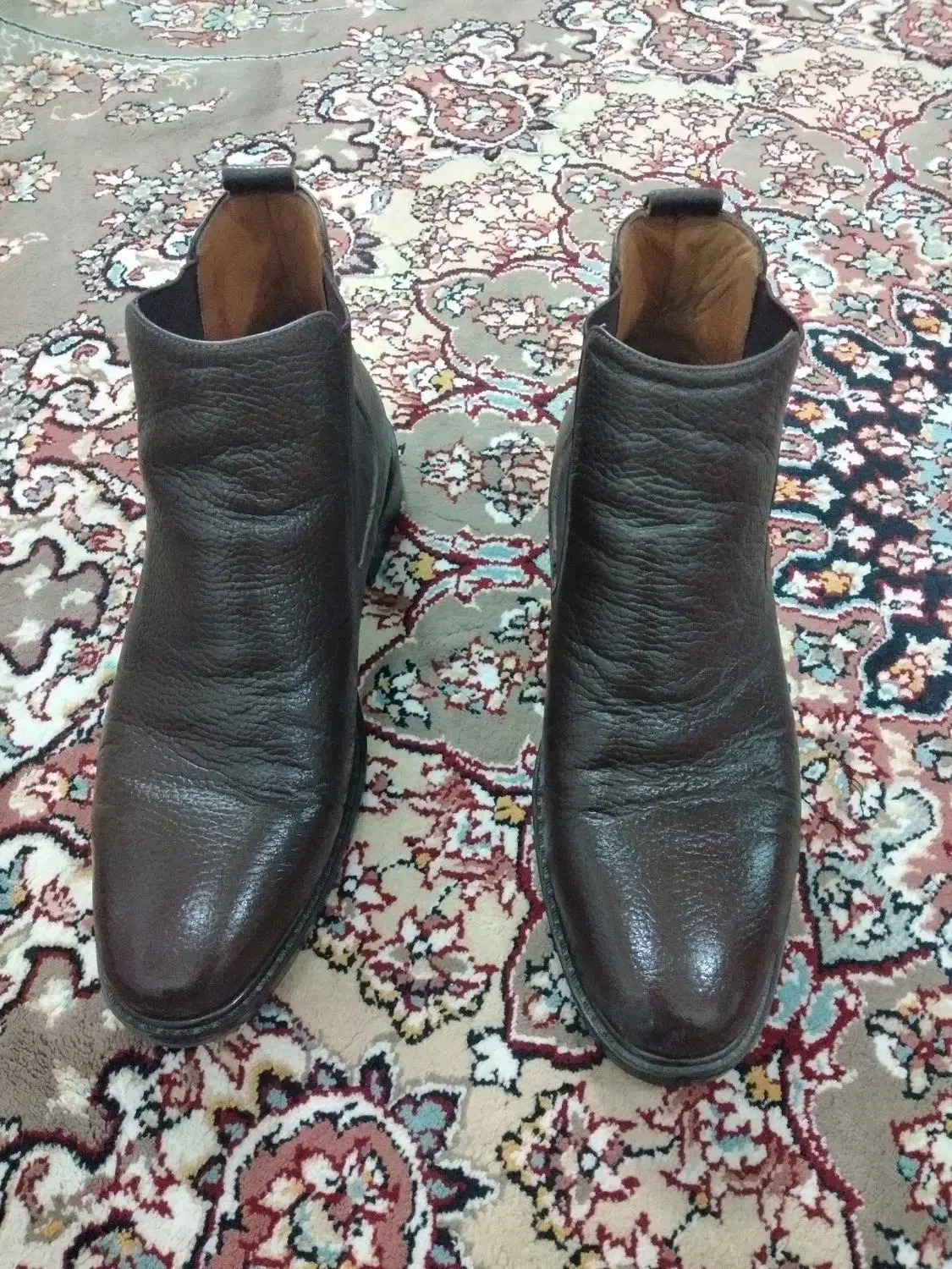 کفش بوت  چرم تمام|کیف، کفش، کمربند|قم, نیروگاه|دیوار