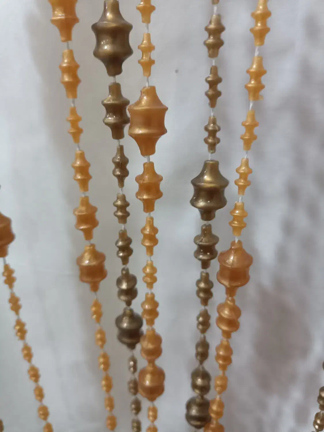 پرده مهره ای کاملا سالم و شیک|پرده، رانر، رومیزی|رشت, بوسار|دیوار