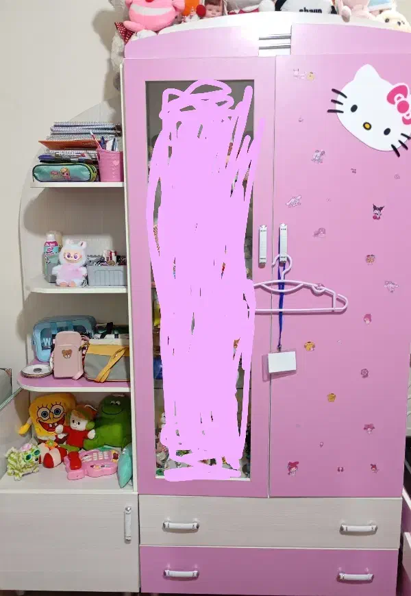 کمد وجاکفشی|جاکفشی، کمد، دراور|ری, بیبی شهر بانو|دیوار