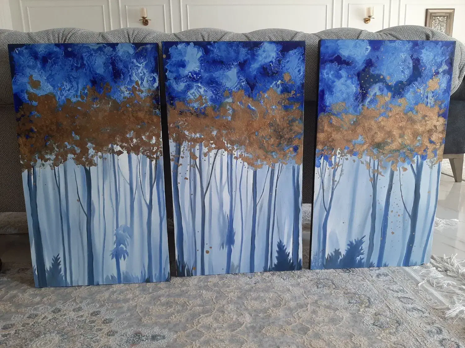 تابلو  فرش تابلو نقاشی|تابلو، نقاشی، عکس|اسلامشهر, شهرک قائمیه|دیوار