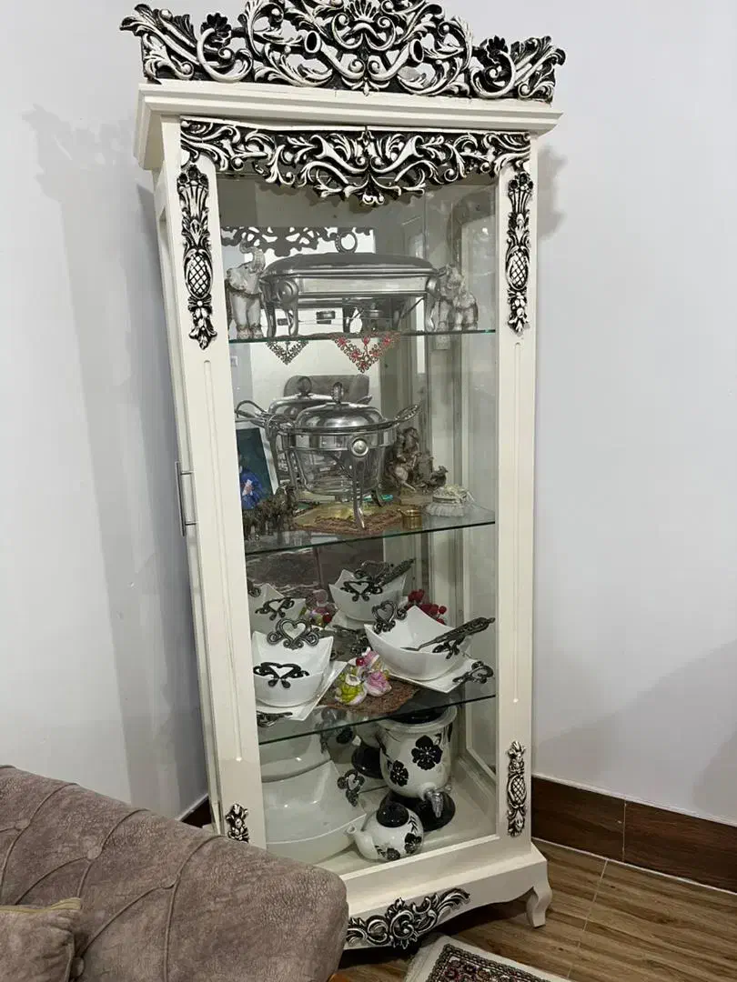 بوفه|بوفه، ویترین، کنسول|گنبد کاووس, |دیوار