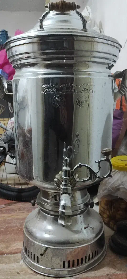 سماور گازی بزرگ|سماور، چایساز، قهوهساز|هشتگرد, شهرک بعثت|دیوار