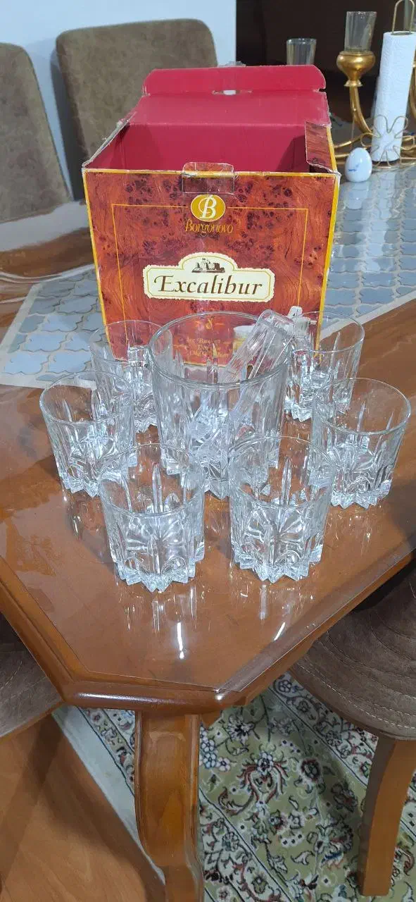 لیوان و یخدان ایتالیایی|ظروف سرو و پذیرایی|فردیس, خیام شرقی|دیوار