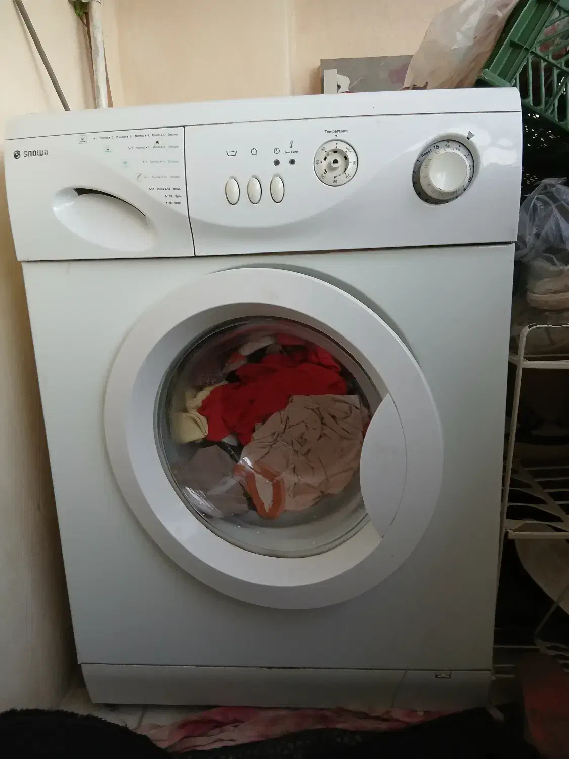 لباسشویی ۵کیلو اسنوا|ماشین لباسشویی و خشککن لباس|شاهرود, |دیوار