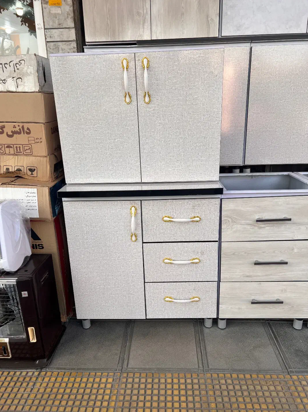 کابینت فلزی آماده|مصالح و تجهیزات ساختمان|آمل, |دیوار