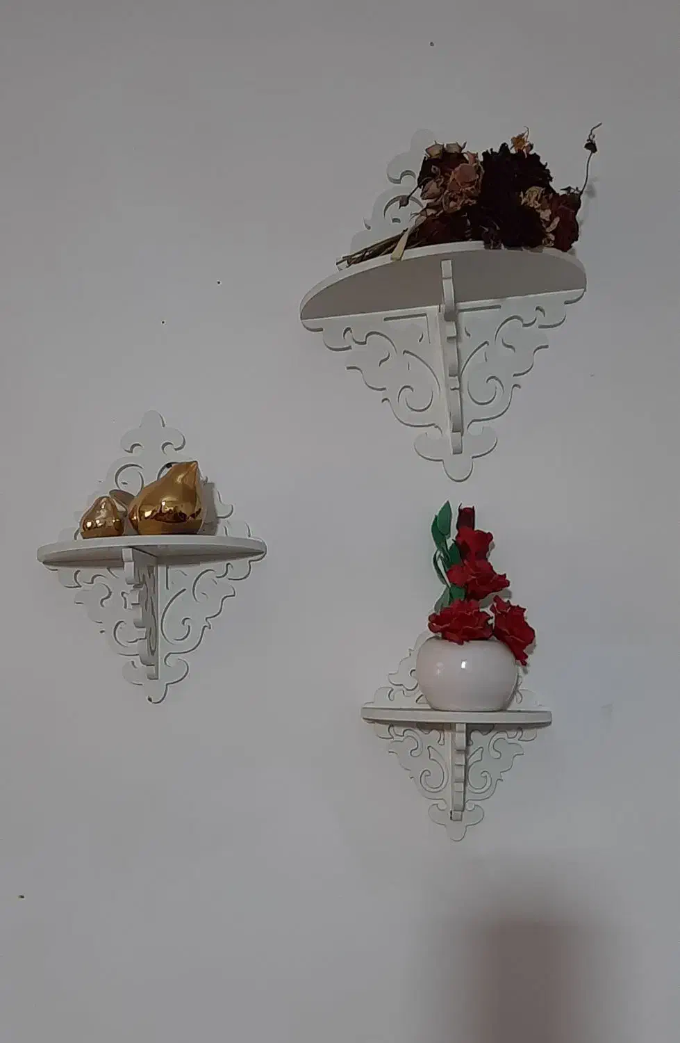 شلف دیوار کوب|کتابخانه، شلف، قفسه‌های دیواری|ماهدشت, |دیوار