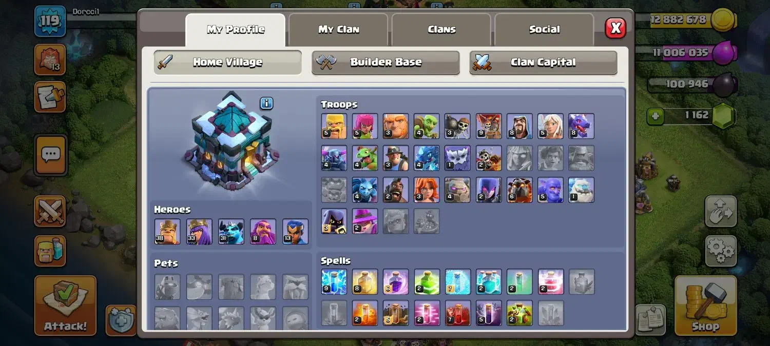 اکانت کلش|کنسول، بازی ویدئویی و آنلاین|ورزقان, |دیوار